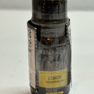Lemon Essential Oil Bottle